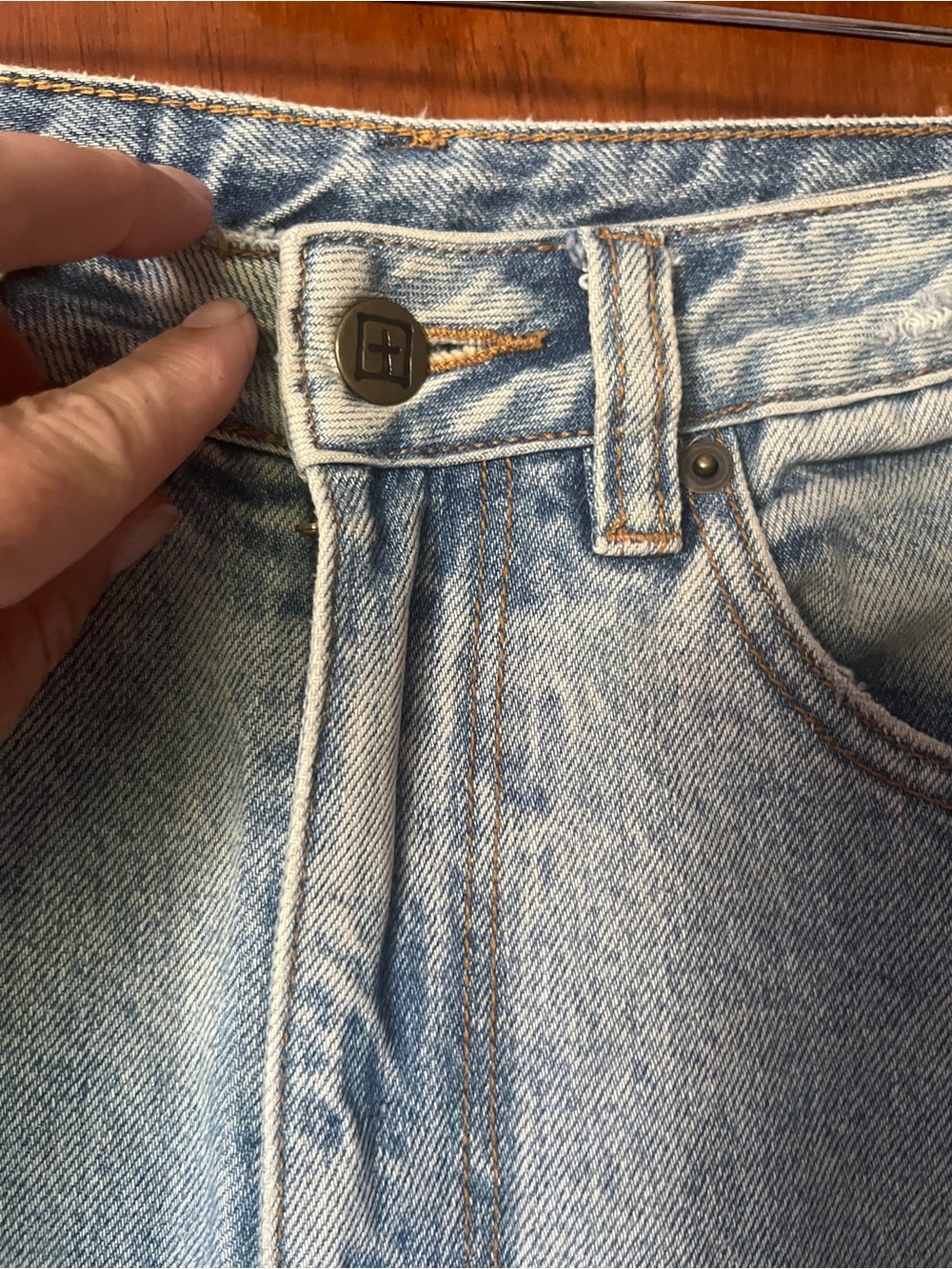 Ksubi High-Rise Light Blue Denim Jeans